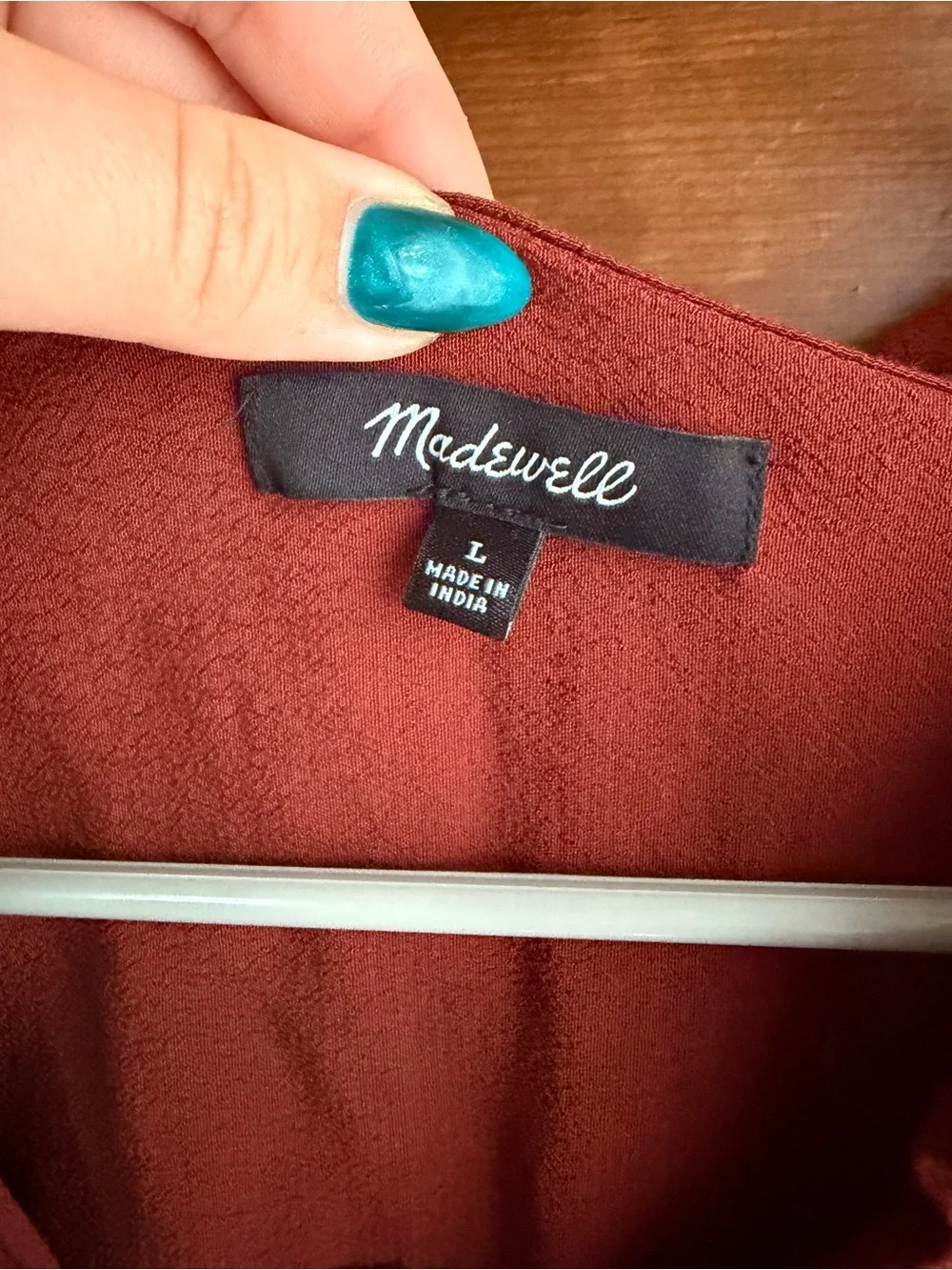 Madewell Button Down Top - Picture 2 of 4